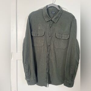 Joe's Jeans Olive Green Shirt Jacket